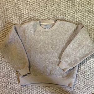 Everlane Renew fleece crew neck